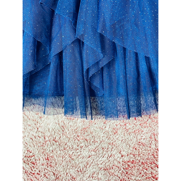 Girls Jona Michelle Formal Dress 4T Blue - Picture 8 of 10